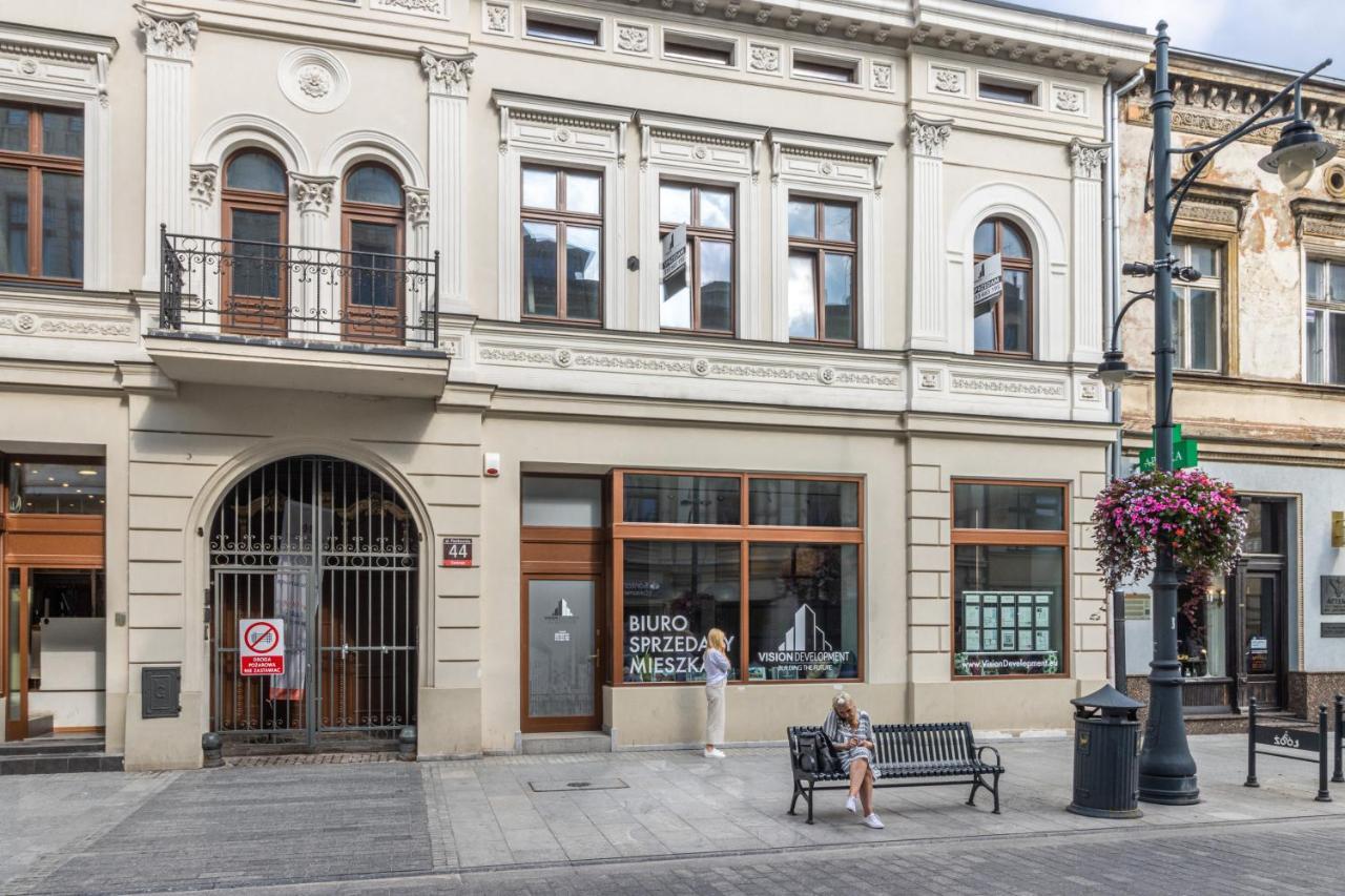 Apartament Luna, Piotrkowska 44 - Free Parking Łódź Exteriör bild