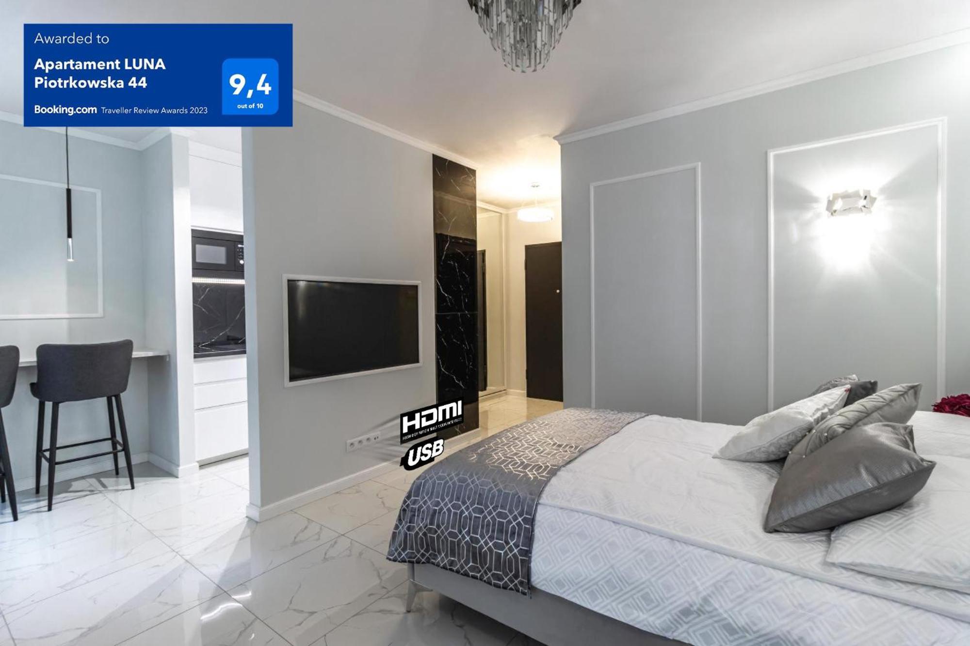 Apartament Luna, Piotrkowska 44 - Free Parking Łódź Exteriör bild